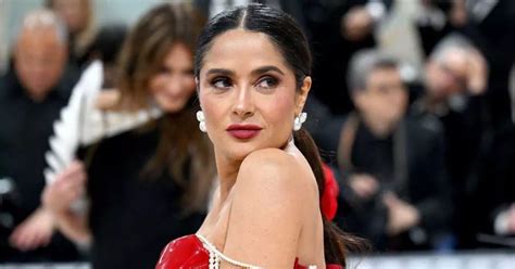 salma hayek leaks|Salma Hayek sends fans into frenzy with string of saucy naked ...